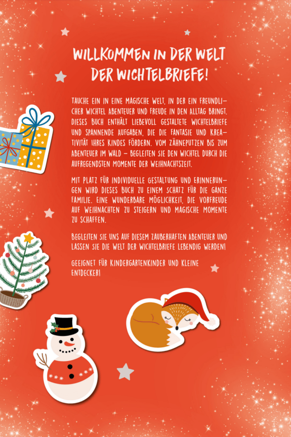 52 Wichtelbriefe für Kindergarten Kinder
