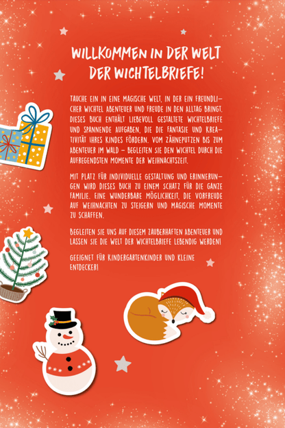 52 Wichtelbriefe für Kindergarten Kinder